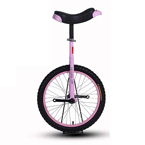 Monocicli : Monociclo con Ruote da 16 / 18 / 20 Pollici per Bambini E Adulti, Bici da Allenamento Fitness con Cerchioni in Lega Anti-Scivolo con Sedile Regolabile Durevole