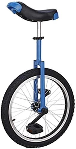 Monocicli : Monociclo da 20 pollici con anello in alluminio spesso ruota in gomma nera monociclo / design del sedile ergonomico monociclo da allenatore per adulti / con lampada ugello a gas e portapacchi monociclo