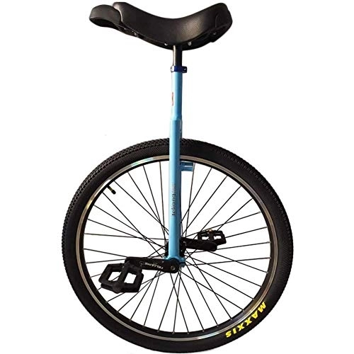 Monocicli : Monociclo da Allenamento per Adulti da 29" - Blu, Monociclo con Ruote Grandi per Adulti Unisex / Bambini Grandi / Mamma / papà / Persone Alte Altezza da 160-195 Cm (63"-77"), Carico 150 kg (Colore: Blu, Dim
