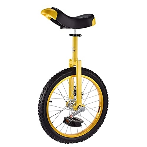 Monocicli : Monociclo per Bambini con Ruote da 16" / 18" per Bambini / Ragazzi / Ragazze di 7-18 Anni, Pneumatico Antisdrucciolevole A Prova di Perdite, Monociclo da Ciclismo con Equilibrio All'Aperto Bicicletta Dure