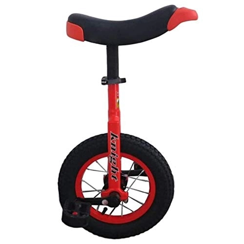 Monocicli : Monociclo Piccoli Monocicli 12 Pollici, Mini Equilibrio Bicicletta Monociclo Per Principianti / Bambini / Ragazzi / Ragazze, Per 6-9 Anni, Miglior Compleanno (Color : Red, Size : 12Inch Wheel)