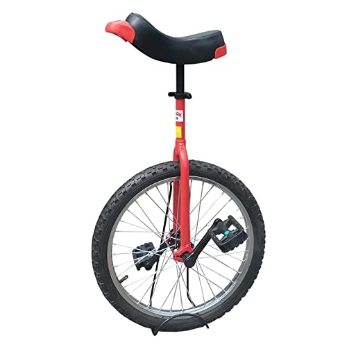 Monocicli : Monociclo Unicycles Grande Monociclo da 20" / 24 per adulti / bambini grandi, Medio Monociclo da 16" / 18" per giovani adolescenti, Piccolo monociclo da 12" / 14 per bambini più piccoli ( Color : Red , Size :