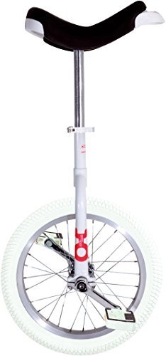 Monocicli : Solo uno monociclo "indoor" 40, 64 cm (Ø circa 41 cm), telaio bianco