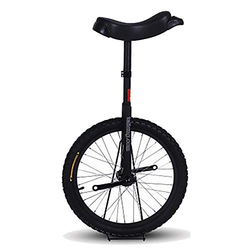 Monocicli : SSZY Monociclo Monociclo a Ruota Singola da 16 Pollici, per Bambini Principianti Bambini La Cui Altezza 120-140cm, 6 / 7 / 8 / 9 Anni Ragazzo Ragazza Balance Cycling (Color : Black)