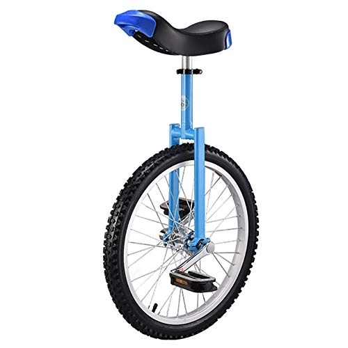 Monocicli : Un monociclo a 20 pollici per bambini / principiante / maschio teenager, con cerchio in lega e pneumatici di skidproof e supporto del monociclo, divertimento bilanciamento del fitness in bicicletta