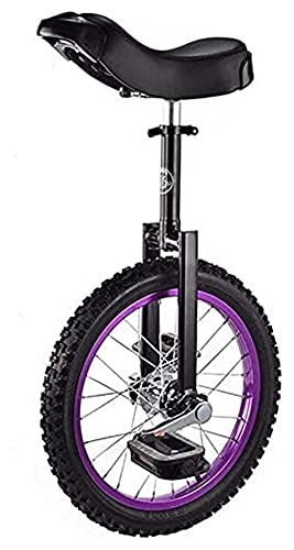 Monocicli : Unici per Adulti Bambini, 16 / 18 Pollici Unisex Bici Monociclo, Regolabile Altezza Equilibrio ciclistico Esercizio Esercizio formatore Uso per Bambini Adulti Esercizio Divertimento Ciclo Bici Fitness