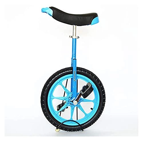 Monocicli : Unisex Monociclo, Altezza Regolabile Bike 16 Pollici Mobili da 16 Pollici Allenatore Mobili, Bilancia del Ciclo del Pneumatico di skidproofisa per i Principianti Bambini Adulto Esercizio Fun Fitness
