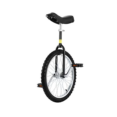 Monocicli : Yonntech 16" / 20" / 24" Trainer per Bambini / Adulti Monociclo Regolabile in Altezza Bici di Bicicletta di Esercizio dell'equilibrio dell'equilibrio di Tiro della Montagna di Butyl (16")