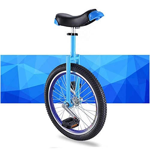 Monocicli : YQG Monociclo Trainer Ragazza / Ragazzo / Adulto / Donna, 16" / 18" / 20" Monociclo con Ruote Balance Bike Bicicletta da Allenamento per età da 9 Anni in su, 16in