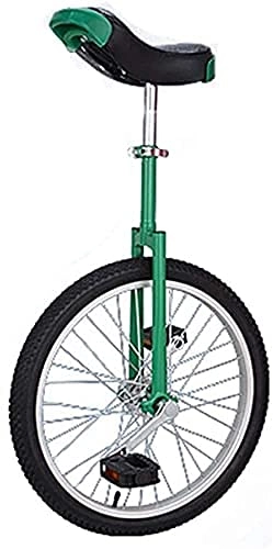 Monocicli : YQTXDS Monociclo Bici Monociclo HJRL, Allenatore Bici Regolabile 2.125"16 18 20 Ruote Ciclo Pneumatico Antiscivolo (Allenatore Bici)