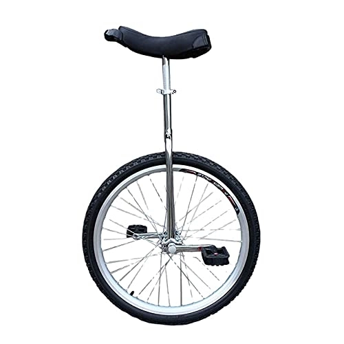 Monocicli : ywewsq Monociclo Grande da 20", Bici da bilanciamento per Adulti con Una Ruota per Principianti, Telaio in Lega di Alluminio, per Persone di Altezza 160-175 cm, carico 150 kg