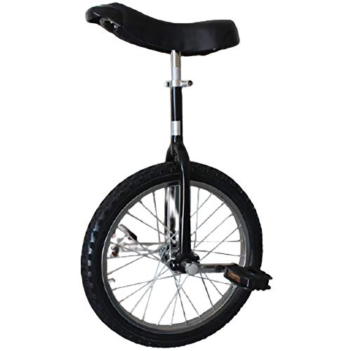 Monocicli : YYLL Rotella Trainer Monociclo Balance Ciclismo Esercizio, Monociclo for Gli Adulti Principianti Outdoor Sport Fitness (Color : Black, Size : 20inch)