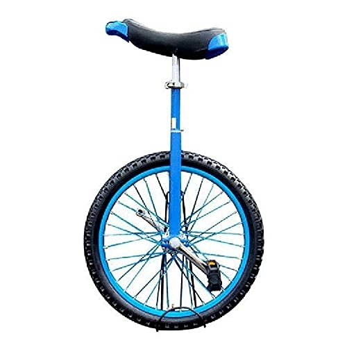 Monocicli : ZLI Monociclo Blu Monocicli da Esterno Extra Large per Ragazzo / Ragazza / Principiante - Ruota da 24in / 18in, Uni-Cycle con Telaio in Acciaio al Manganese, Miglior Regalo di Compleanno (Size : 18 inch)