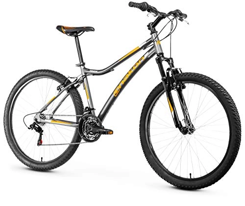 Mountain Bike : Anakon Premium, Bicicletta Unisex Adulto, Grigia, S