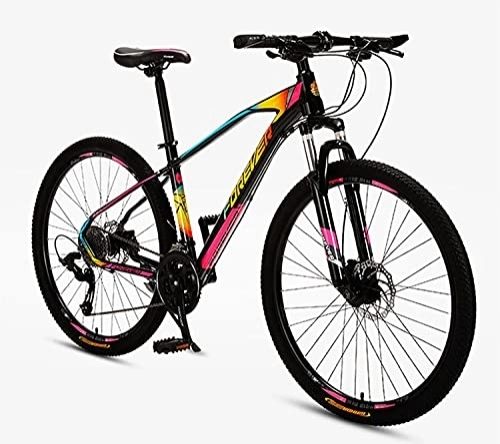 Mountain Bike : ASEDF Bici da Strada, Telaio in Alluminio Leggero da 27 velocità, da 27, 5 Pollici e Mountain Bike da Donna Pink