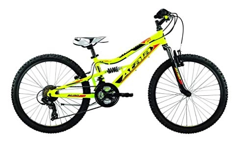 Mountain Bike : Atala Nuova MTB 2020 Mountain Bike Storm VB 21V Colore Giallo Neon - Nero