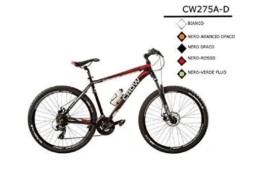 Mountain Bike : BICI 27, 5 CROW ALLUMINIO SHIMANO ALTUS 21V MODELLO CW275A-D