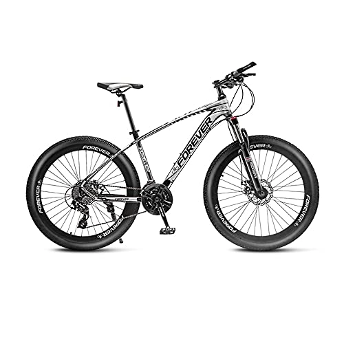 Mountain Bike : Bicicletta, mountain bike da 27, 5 pollici, bicicletta ammortizzata a 27 velocità, adatta per adulti, con telaio in lega di alluminio ultraleggera, facile da installare, adatta a vari terreni / D