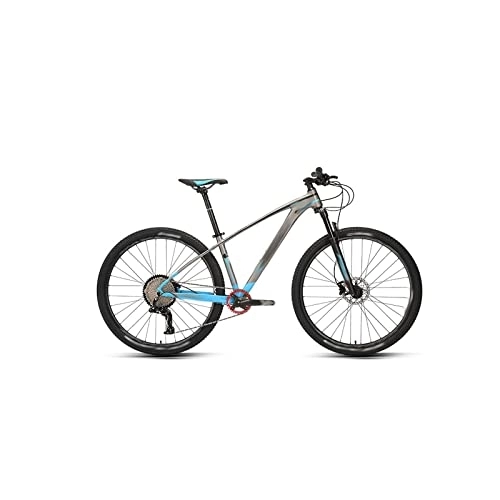 Mountain Bike : Bicycles for Adults Mountain Bike Big Wheel Racing Oil Disc Brake Variable Speed Off-Road Men's and Women's Bicycles (Color : Gray, Size : Large)