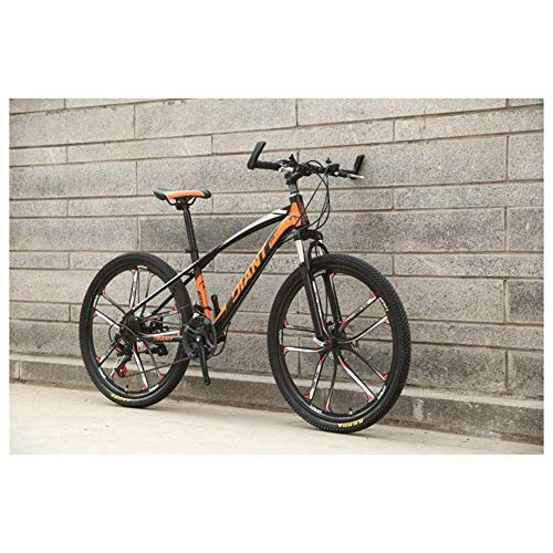 Mountain Bike : BXU-BG Sport all'Aria Aperta 26 '' HighCarbon Acciaio for Mountain Bike con 17 '' Frame Doppio DiscBrake 2130 Costi, più Colori (Color : Black, Size : 27 Speed)