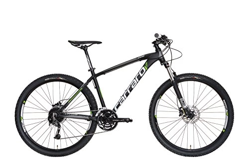Mountain Bike : Carraro Comp S 27.5 Bicicletta Mtb, Nero / Grigio Opaco, M