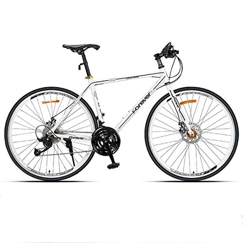 Mountain Bike : CHHD Bicicletta da Strada con Freno a Disco Doppio in Alluminio a velocità variabile per Mountain Bike, 27 velocità
