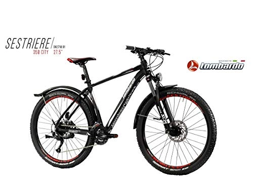 Mountain Bike : Cicli Puzone Bici Lombardo SESTRIERE 350 Ruota 27, 5 City Gamma 2019 (42 CM)