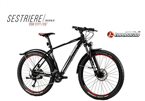 Mountain Bike : Cicli Puzone Bici Lombardo SESTRIERE 350 Ruota 29 City Gamma 2019 (42 CM) (46 CM)