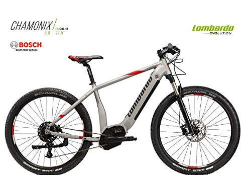 Mountain Bike : Cicli Puzone Lombardo Chamonix 8.0 MTB Front Ruota 27, 5 Motore Bosch CX Batteria Integrata 500 WH Gamma 2019 (46 CM)