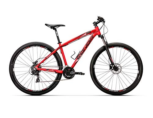 Mountain Bike : Conor 6800 24S 29" Bicicletta Ciclismo, Adulti Unisex, Rosso (Rosso), MD