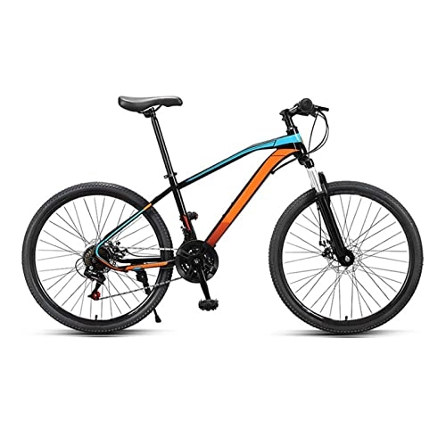 Mountain Bike : DXDHUB 24 / 27 Speed Adulto Mountain Bike, 26 pollici diametro ruota, telaio in alluminio, leggero e resistente. (Dimensioni: 27 velocità)