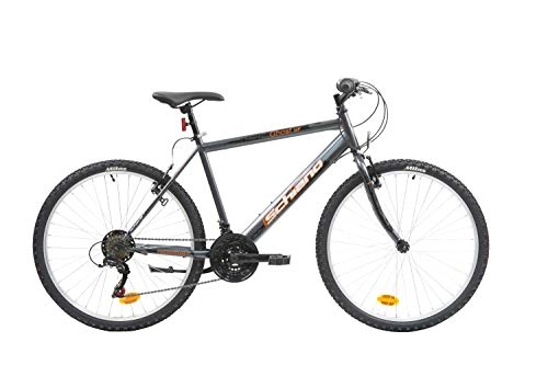 Mountain Bike : F.lli Schiano Ghost, Bici MTB Men's, Antracite-Arancio, 26''