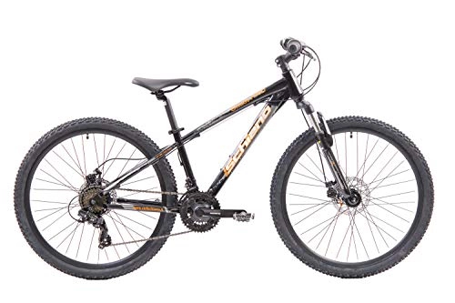 Mountain Bike : F.lli Schiano Ghost PRO, Bici MTB Uomo, Nero-Arancio, 26