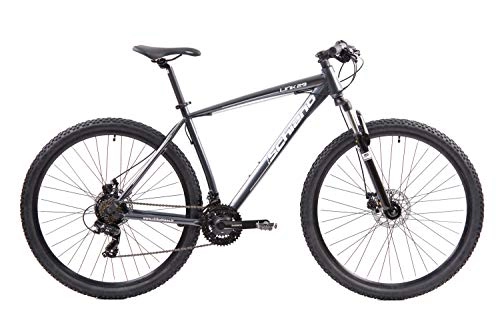 Mountain Bike : F.lli Schiano LINK29, Bici MTB Uomo, Antracite-Biacno, 29