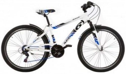 Mountain Bike : Fast 26 pollici 39 cm Ragazzi 21 G freno Rim Bianco