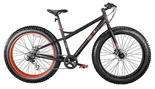 Mountain Bike : Fat X 26 pollici – 44 cm uomo 7G disco nero