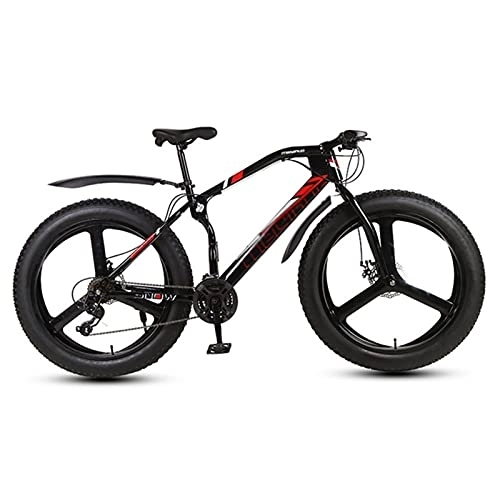 Mountain Bike : FETION Bicicletta for Bambini Mountain Bike for Uomini e Donne, Bicicletta MTB a 21 velocità Parafanghi Freno a Doppio Disco Urban Commuter City Bicycle / 8659 (Color : Style2, Size : 26inch21 Speed)