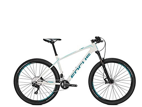 Mountain Bike : Focus MTB Raven Elite Donna 22G 27, 5 pollici Diamante White / Blue, Bianco / Blu, 38