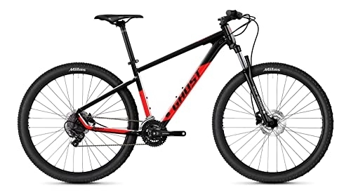 Mountain Bike : Ghost Kato 27.5R Mountain Bike 2022 (M / 44 cm, Nero / Rosso Riot - Glossy)