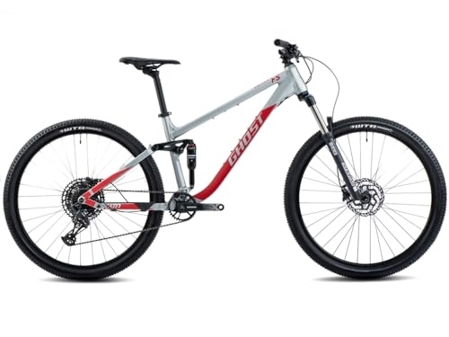 Mountain Bike : Ghost Kato Fully Mountain Bike (29" | grigio / rosso)
