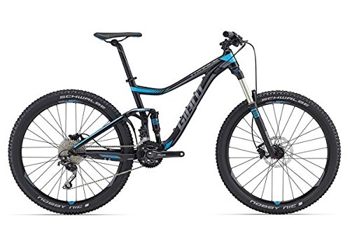 Mountain Bike : Giant Trance 3 68, 6 cm mountain bike – nero / blu (2016), unisex, Black / Blue