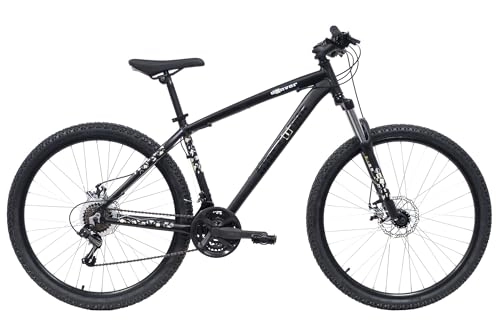 Mountain Bike : giordano shop Bicicletta MTB Ragazzo 27.5” 21V in Alluminio Stoccolma Nera