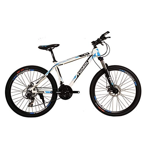 Mountain Bike : GRXXX velocità 24 Pollici 24 della Bici di Montagna dell'allievo della Lega di Alluminio del Mountain Bike, 26 Inches-White