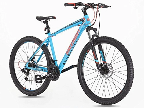 Mountain Bike : GW Adulto Mountain Bike MTB 21 velocità 69, 8 cm Ruote 45, 7 cm Telaio Freno a Disco Meccanico