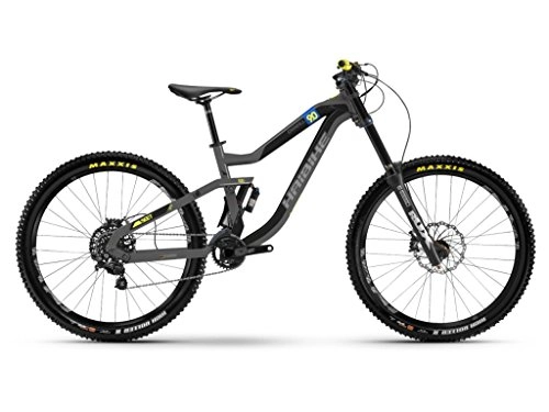 Mountain Bike : Haibike Bici SEET Dwnhll 9.0 27.5" 10-Velocità taglia 37 nero opaco 2018 (MTB Biammortizzate) / Bike SEET Dwnhll 9.0 27.5" 10-Speed size 37 black matt 2018 (MTB Full suspension)