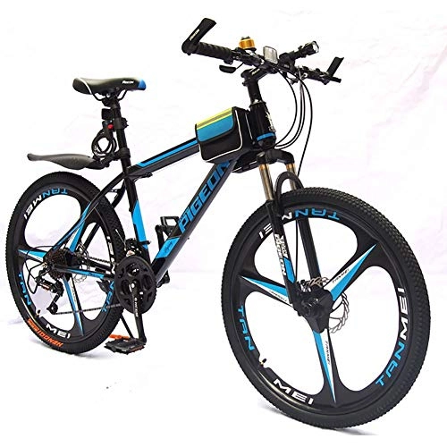Mountain Bike : HECHEN Mountain Bike - Ammortizzatore Freno a Doppio Disco - Adulto 26 Pollici - Lega di Alluminio 21 velocità 3 Coltello a Una Ruota