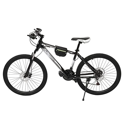 Mountain Bike : HESND Zxc Biciclette per adulti 26 pollici 21-Speed Bike nero e bianco