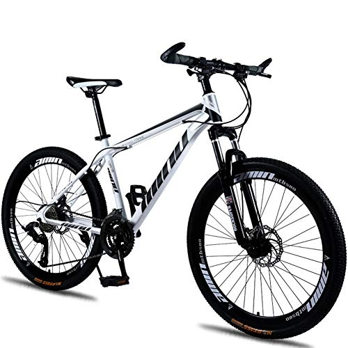 Mountain Bike : HJCC Bicicletta da Mountain Bike da 26 Pollici con Ammortizzatore A Disco per Uomo E Donna con velocità Variabile, 27 velocità