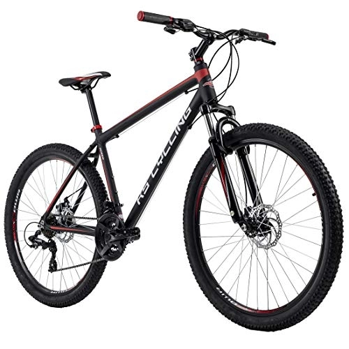 Mountain Bike : KS Cycling Unisex – Mountain Bike Hardtail 27, 5" Xceed Nero / Rosso RH 42 cm 27, 5