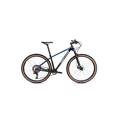 Mountain Bike : LANAZU Bicicletta per adulti da 29 pollici a velocità variabile, mountain bike fuoristrada in fibra di carbonio, adatta per il trasporto e l'avventura